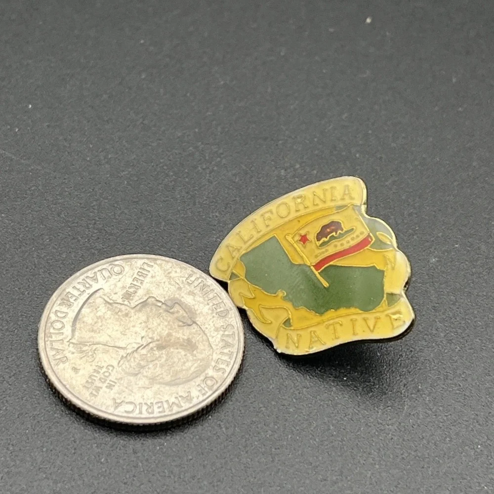 State Of California Native USA Lapel Hat Pin‎
